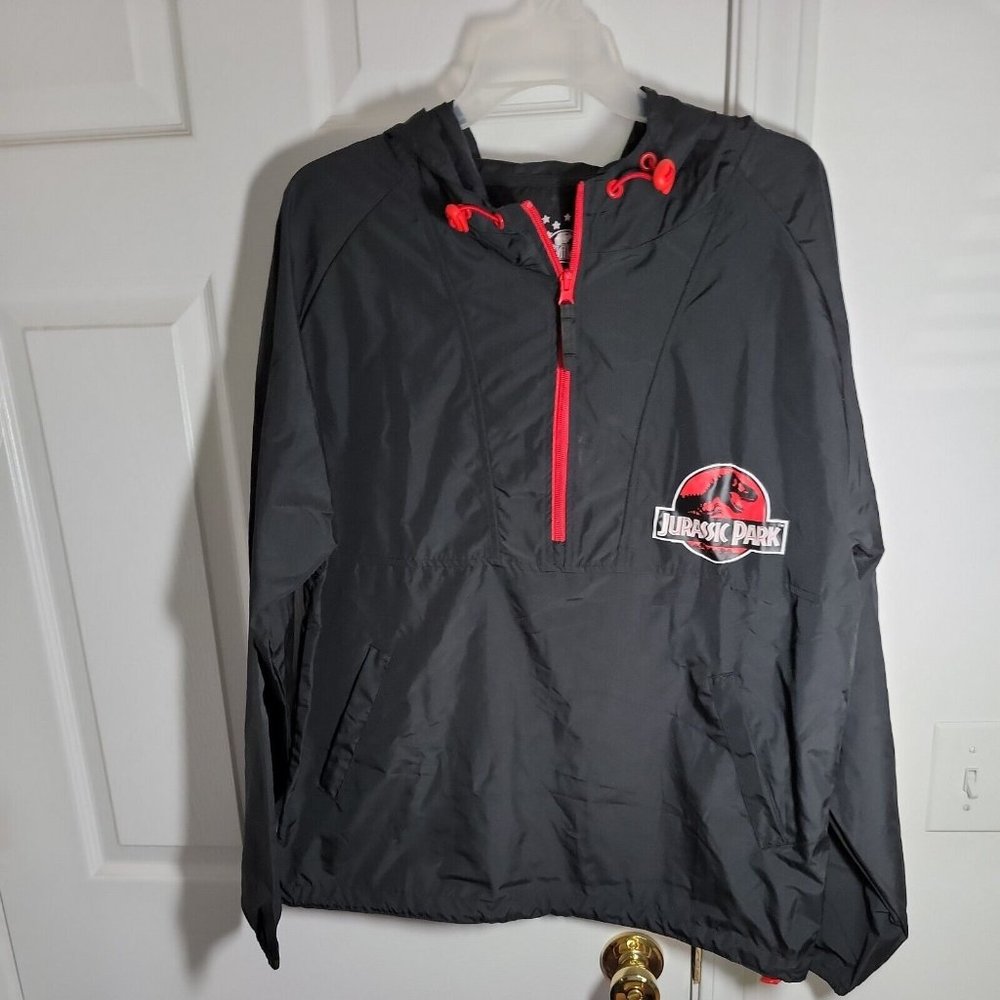 Universal Studios EXCLUSIVE Jurassic Park Windbreaker Hoodie Size Small
